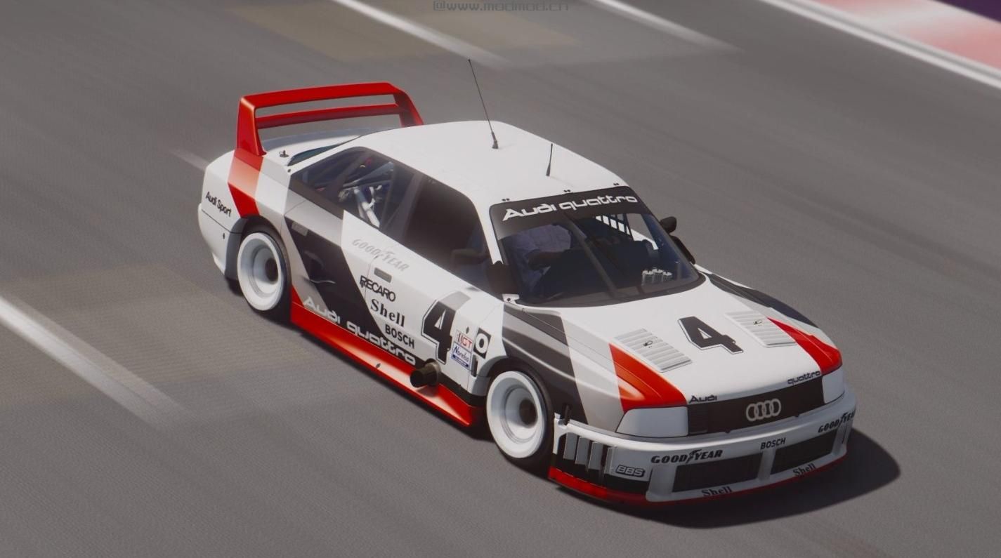 侠盗猎车手5MOD 奥迪90 quattro IMSA GTO [附加组件|雨刷]