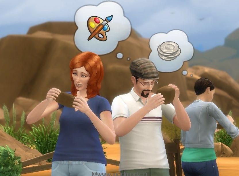 模拟人生4MOD 发现一个好玩的粘土，分享给大家