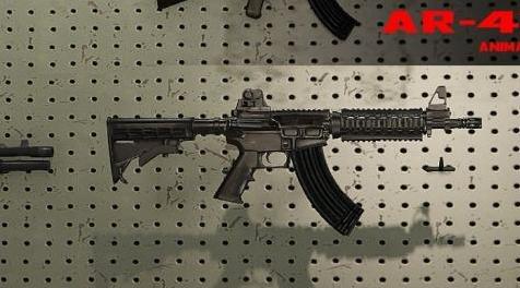 侠盗猎车手5MOD AR-47机关枪
