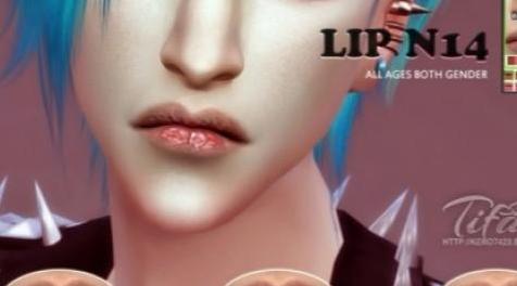 模拟人生4MOD  [Tifa]S4_Lip N14_MF 眼珠