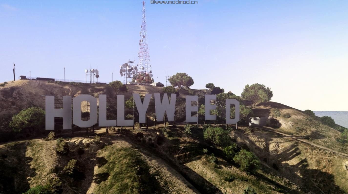 侠盗猎车手5MOD Hollyweed Sign 1.2