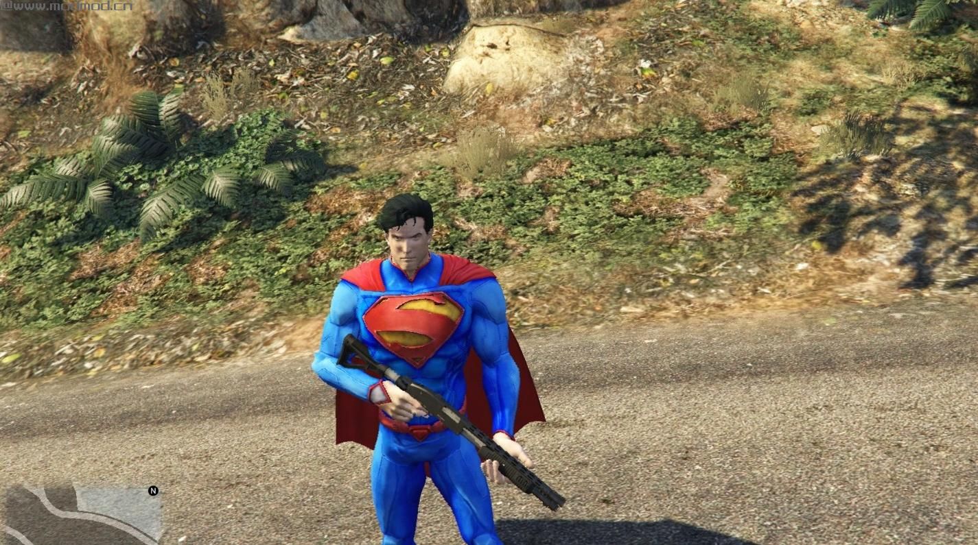 侠盗猎车手5MOD 超人New 52