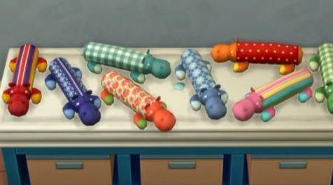 模拟人生4MOD 河马, x8种颜色