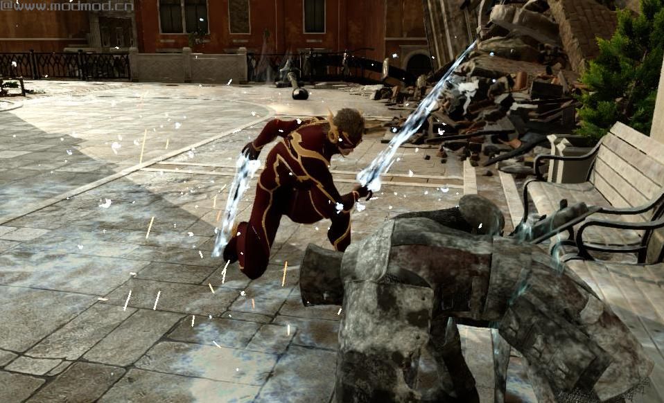 最终幻想15MOD The Flash (Ignis outfit)