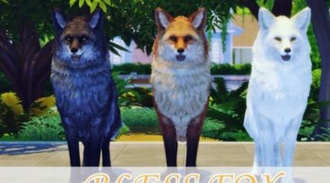 模拟人生4MOD 狐狸装饰品