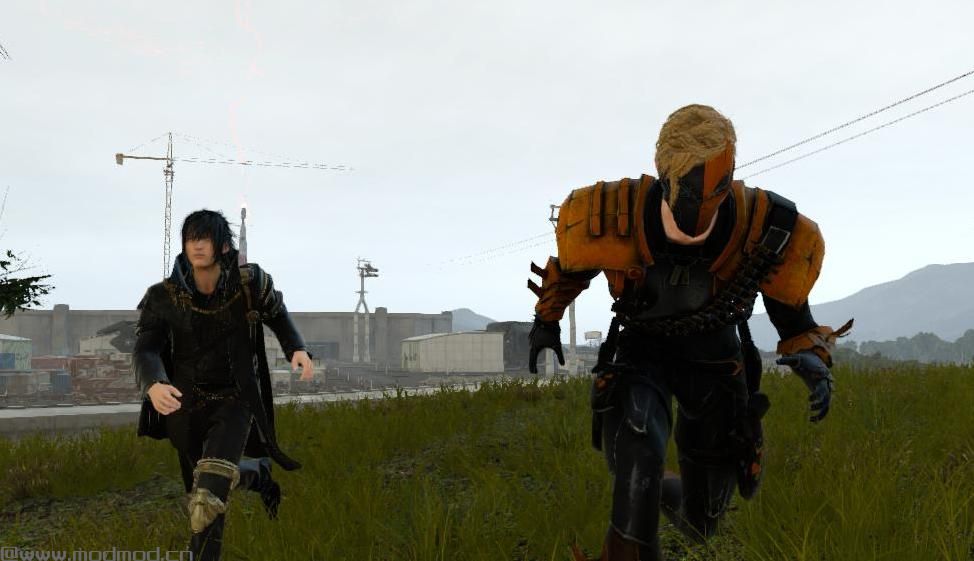 最终幻想15MOD Deathstroke (Prompto Outfit)