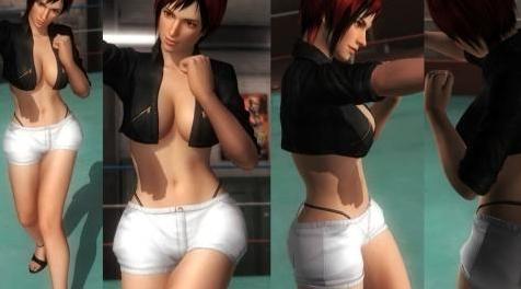 死或生5MOD Mila Whitehotpants Jacket