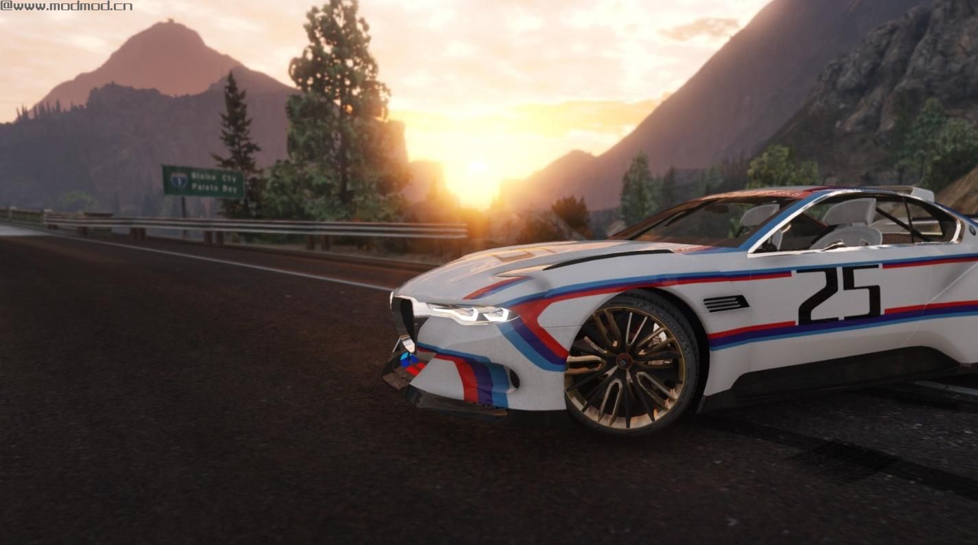侠盗猎车手5MOD BMW 3.0 CSL Hommage R概念车