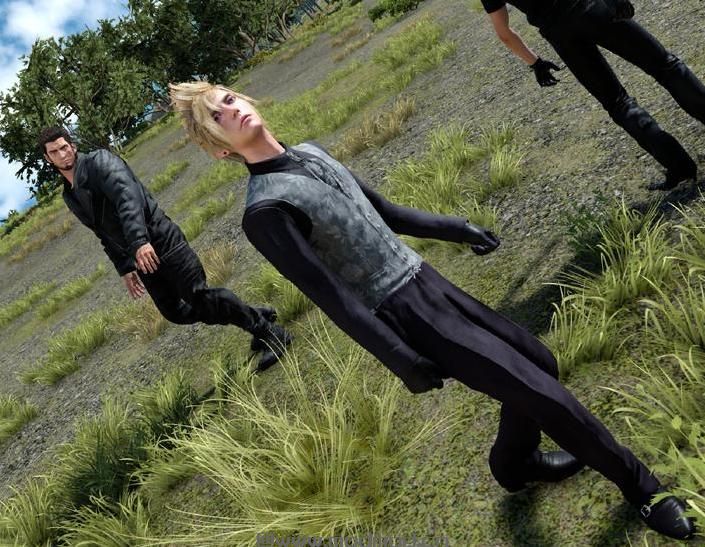 最终幻想15MOD Floral Suit (Outfit for Prompto)