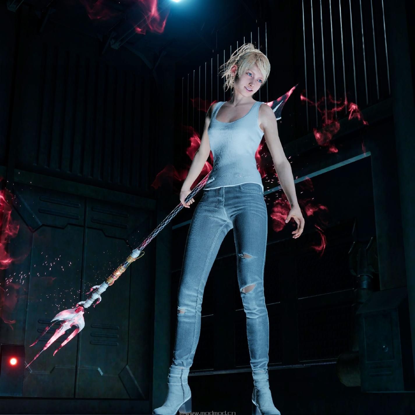 最终幻想15MOD Lunafreya Casual (No Jacket) - Aranea