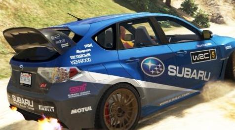 侠盗猎车手5MOD 斯巴鲁翼豹WRX STI