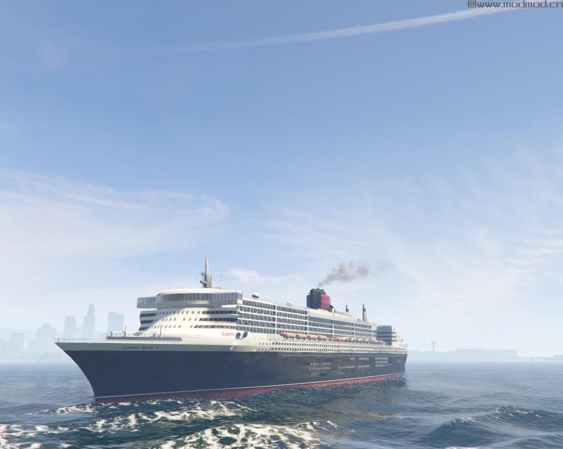 侠盗猎车手5MOD  2003 RMS Queen Mary 2 Add-On