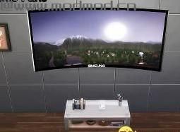 模拟人生4MOD  Simsung HD Curved Television