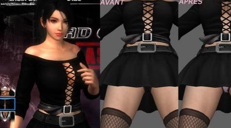 死或生5MOD Mom Skirt Mixed B