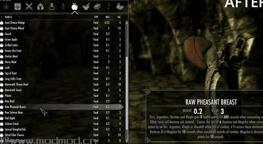 上古卷轴5：重置版MOD 更多HUD库存版MOD