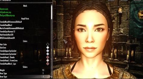 上古卷轴5：重置版MOD Audrey RaceMenu预置