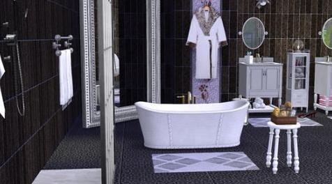 模拟人生4MOD Bathroom Potterybarn 浴室