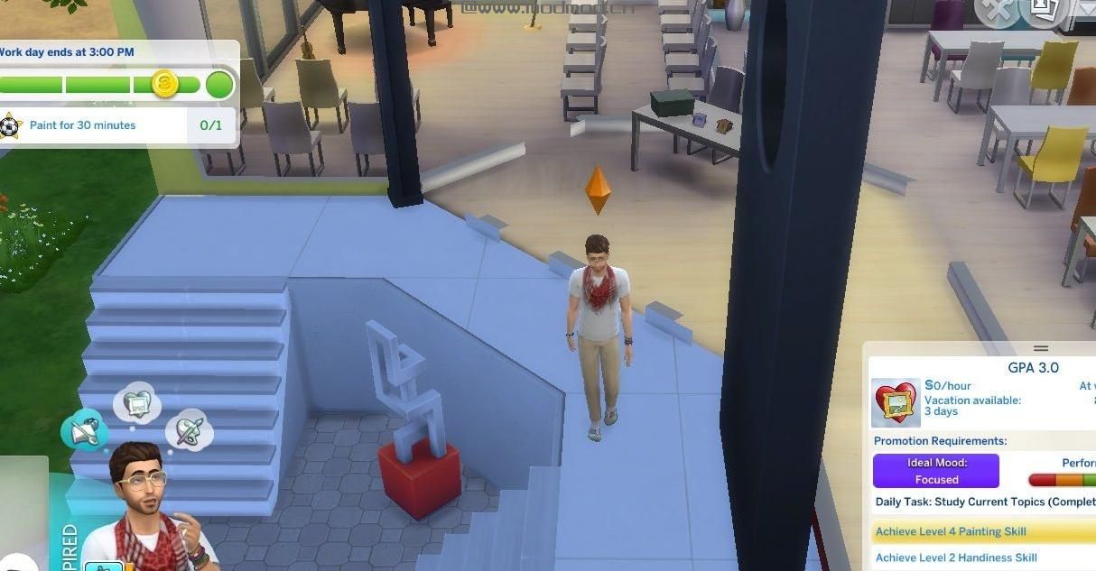 模拟人生4MOD 前往大学MOD