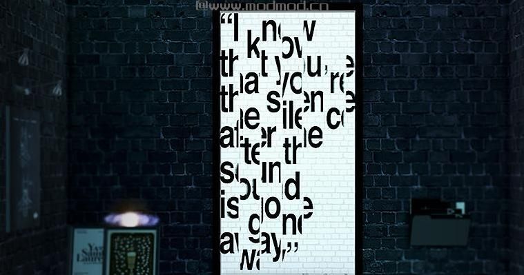 模拟人生4MOD 6款半透现代中型窗