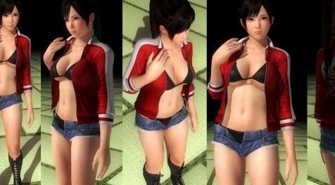死或生5MOD  Kokoro jacket denim shorts