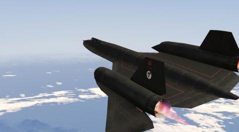 侠盗猎车手5MOD SR-71A黑鸟（世界上最快的喷气式飞机）