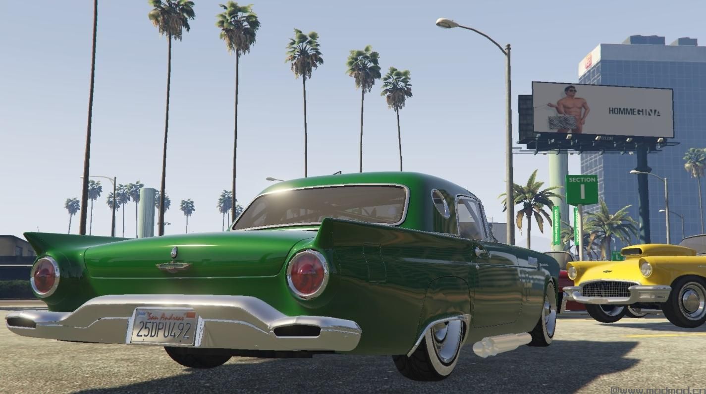 侠盗猎车手5MOD 1957年福特雷鸟