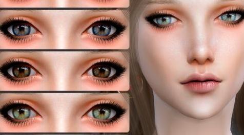 模拟人生4MOD Bobur Eyecolors 10 眼睛