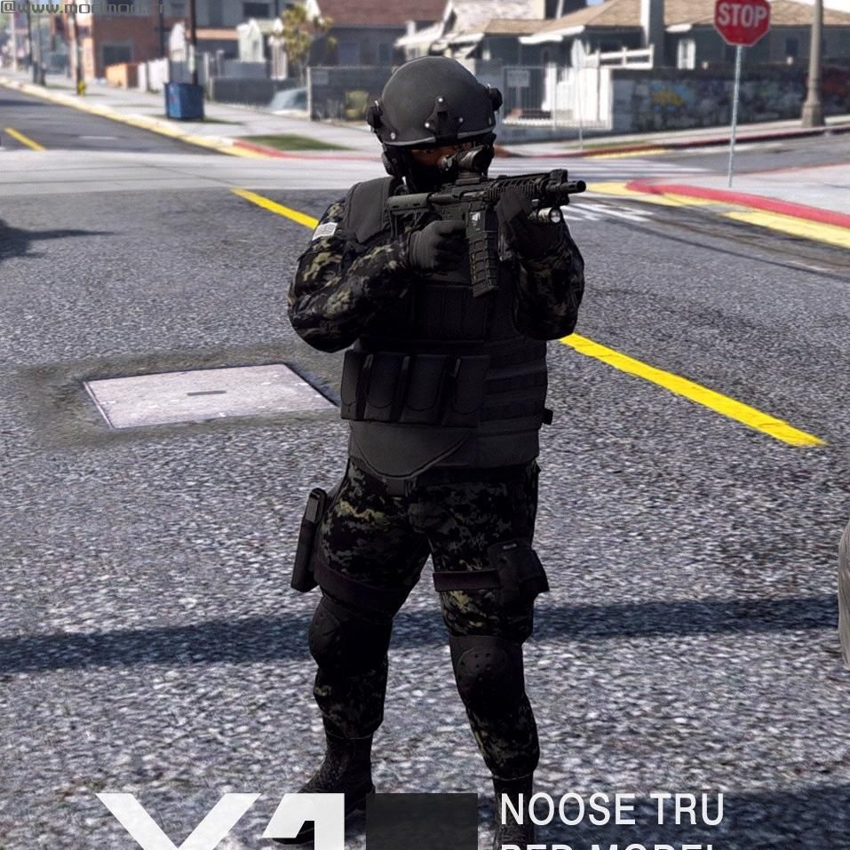 侠盗猎车手5MOD NOOSE TRU Ped模型