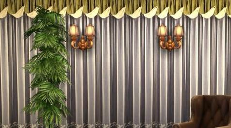 模拟人生4MOD 丝质亮色窗帘