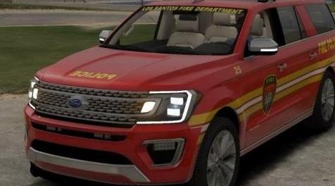侠盗猎车手5MOD 2018 Ford Expedition Fire Dept