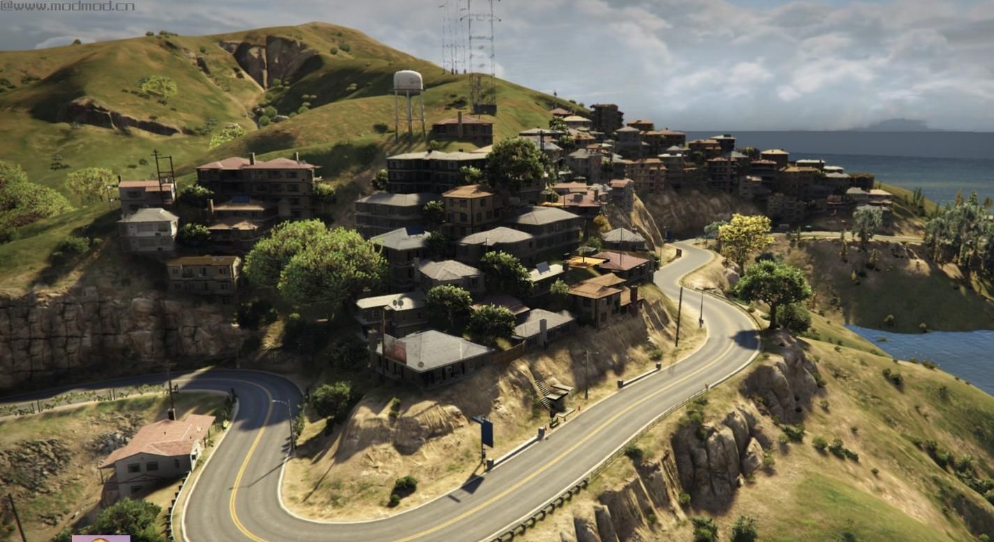 侠盗猎车手5MOD 欧洲沿海城镇项目[现场]
