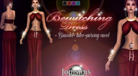 模拟人生4MOD Jomsims连衣裙14