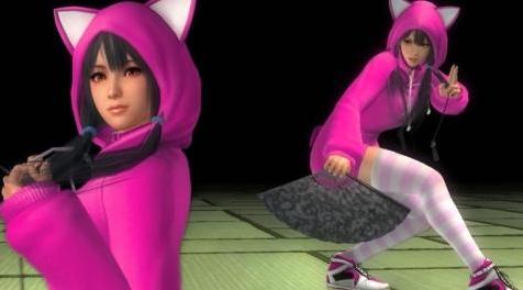 死或生5MOD MAI #03C - PINKY CAT SWEATER