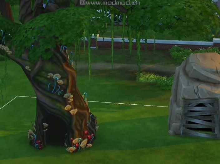 把直通隐藏地图的入口买回家！安在自家后家园！！不用升技能答问题解锁了 