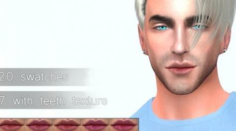 模拟人生4MOD Nat lips 嘴唇