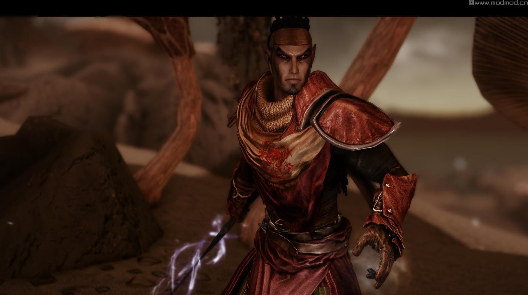 经典Morrowind Morag Tong盔甲替换SSE