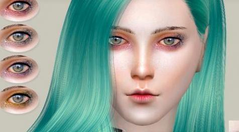 模拟人生4MOD Bobur 眼影08