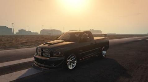 侠盗猎车手5MOD Dodge Ram SRT-10 Drag卡车