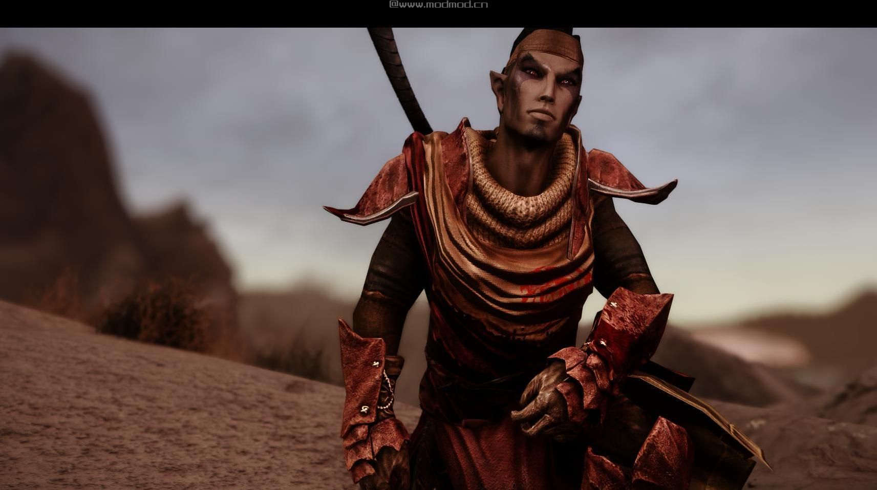 上古卷轴5：重置版MOD 经典Morrowind Morag Tong盔甲替换SSE