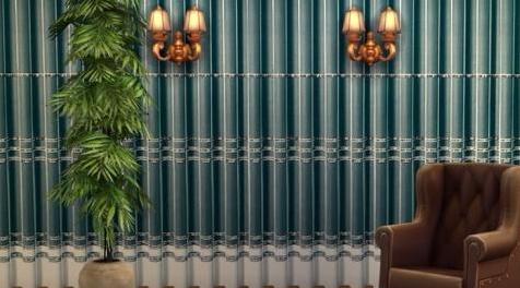 模拟人生4MOD Ladesire_Silk_Walls