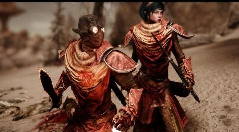 上古卷轴5：重置版MOD 经典Morrowind Morag Tong盔甲替换SSE