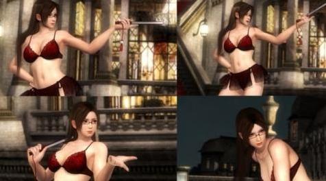 死或生5MOD Mai Crimson Undergarment