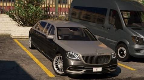侠盗猎车手5MOD 奔驰Maybach s600 Pullman豪车