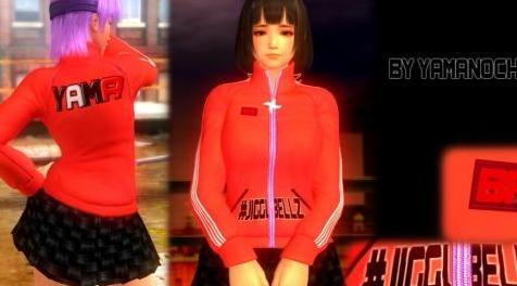 死或生5MOD YAMA BFK TRACK JACKET / BLACK SKIRT