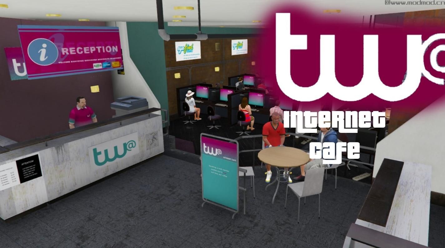 侠盗猎车手5MOD Tw @ Internet Cafe