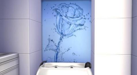 模拟人生4MOD 淡雅出品----【自制--壁纸】水花