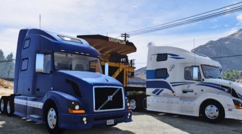 侠盗猎车手5MOD 2012 Volvo VNL 780 Truck拖车