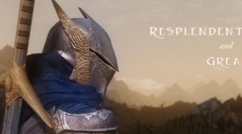 上古卷轴5：天际MOD Resplendent Armor and Greatsword-华丽的盔甲与巨剑