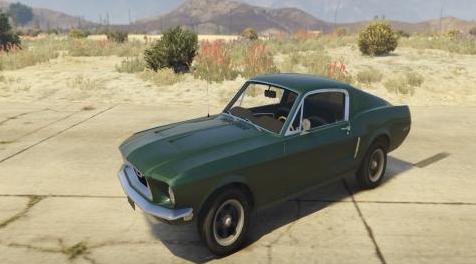 侠盗猎车手5MOD 1968年福特野马Fastback