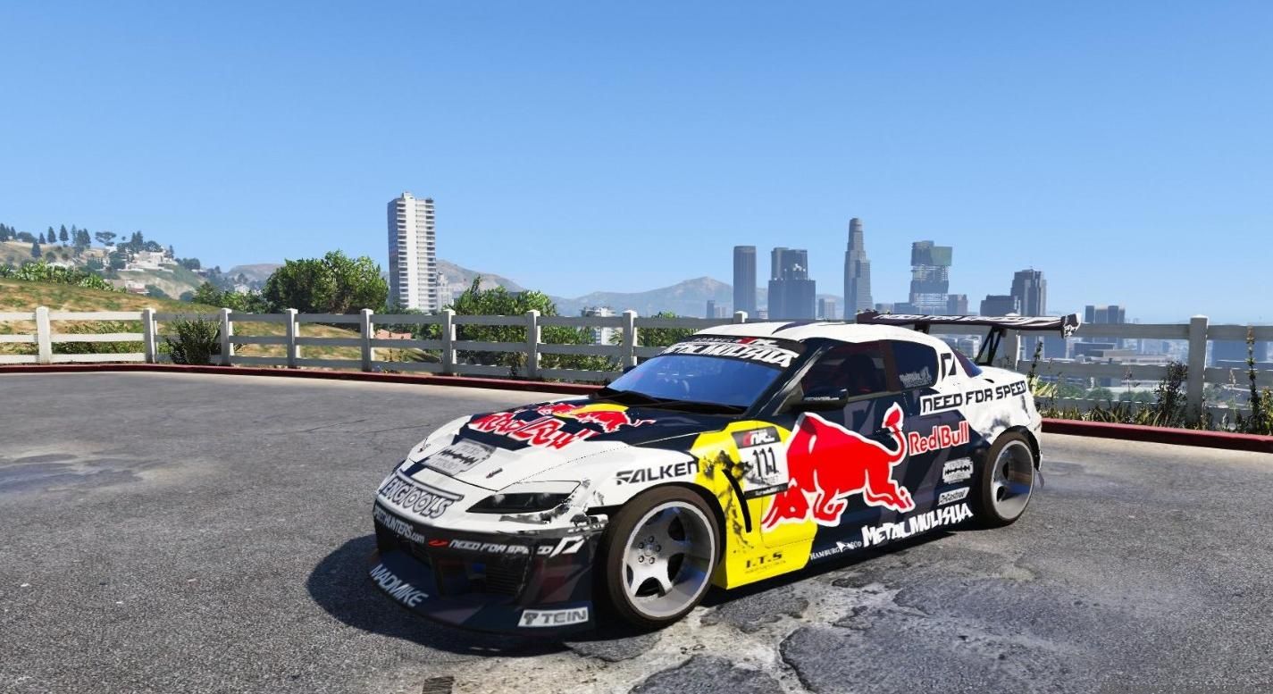 侠盗猎车手5MOD 马自达RX-8疯狂迈克
